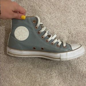CUSTOM high top converse